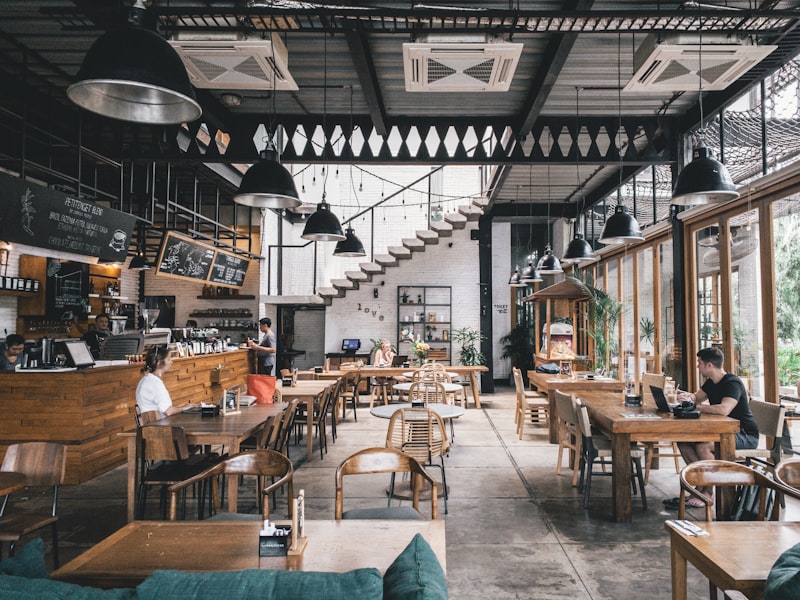 Suasana cozy Kedai Kue
